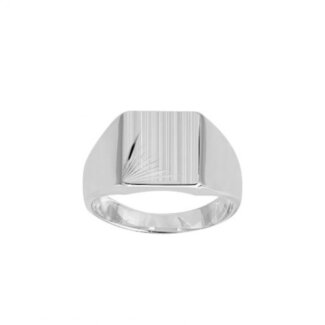Chevalière Homme avec motif Argent 925/1000 ROBBEZ MASSON