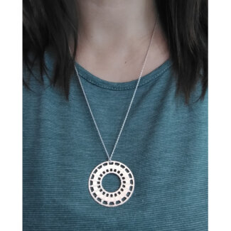 Collier long Femme Argent 925/1000 MURAT porté