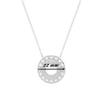 Collier graphique Femme Argent 925/1000 MURAT, dimensions