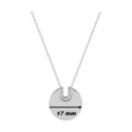 Collier Femme Argent et oxydes Guy Laroche diamètre