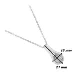 Collier Femme Argent et Oxydes Guy Laroche dimensions