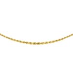 Collier Femme corde en chute Or jaune 750/1000 ROBBEZ MASSON