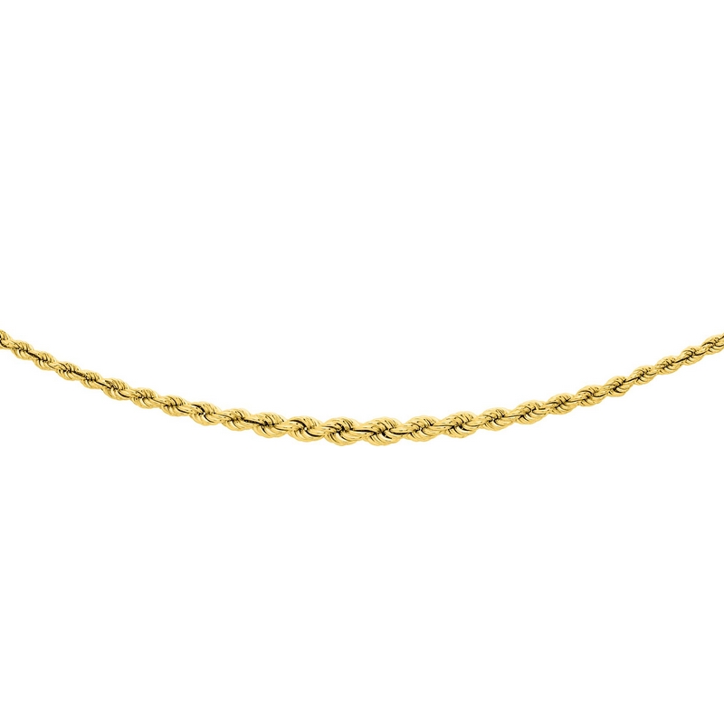 Collier Femme corde en chute Or jaune 750/1000 ROBBEZ MASSON