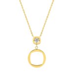 Collier Femme Plaqué Or et Oxyde de zirconium MURAT