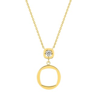 Collier Femme Plaqué Or et Oxyde de zirconium MURAT