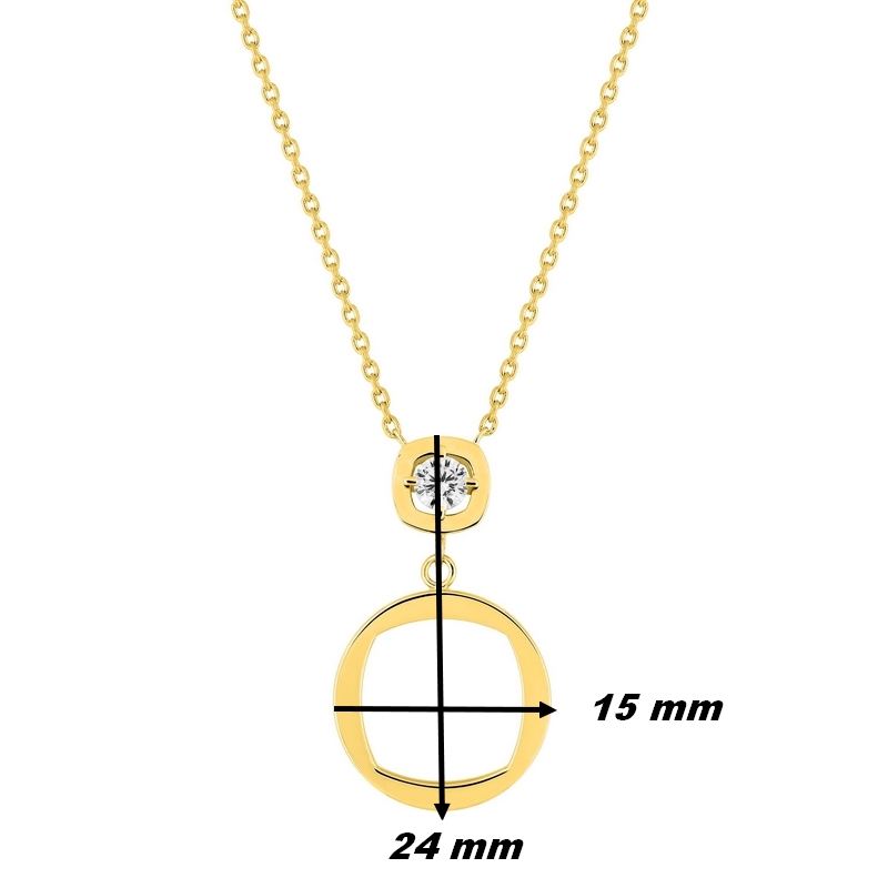 collier-femme-plaque-or-oxyde-murat-102287.1-dimensions Collier Femme Plaqué Or et Oxyde de zirconium MURAT, dimensions
