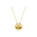 Collier femme Plaqué or et oxydes Guy Laroche diamètre