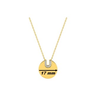 Collier femme Plaqué or et oxydes Guy Laroche diamètre