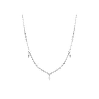 Collier goutte Femme Argent 925/1000 et Oxydes de zirconium MURAT