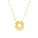 Collier graphique Femme Plaqué Or MURAT
