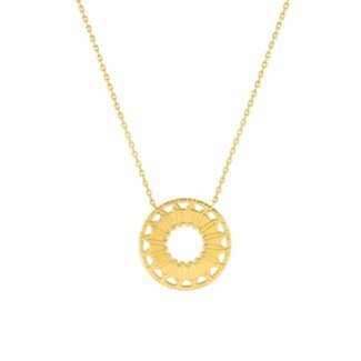 Collier graphique Femme Plaqué Or MURAT