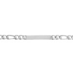 Gourmette maille alternée 1+3 Argent 925/1000 ROBBEZ MASSON