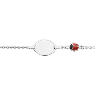 Gourmette Coccinelle Enfant Argent 925/1000 ROBBEZ MASSON