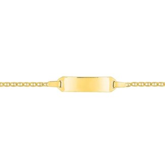 Gourmette maille marine Enfant Or jaune 750/1000 ROBBEZ MASSON