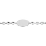 Gourmette Grain de café Femme Argent 925/1000 ROBBEZ MASSON