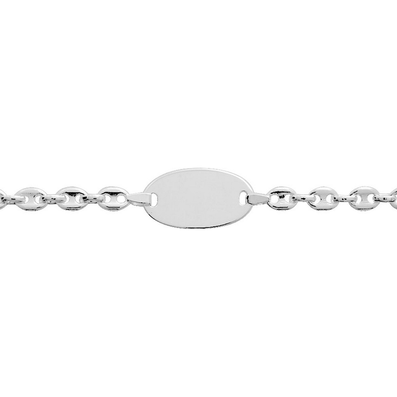 gourmette-femme-grain-de-cafe-argent-925-robbez-masson-304110-00 Gourmette Grain de café Femme Argent 925/1000 ROBBEZ MASSON