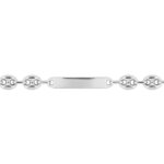 Gourmette grain de café Argent 925/1000 ROBBEZ MASSON