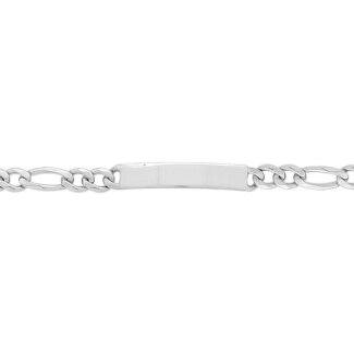 Gourmette maille alternée 1+3 Homme Argent 925/1000 ROBBEZ MASSON