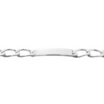 Gourmette maille cheval alternée Argent 925/1000 ROBBEZ MASSON