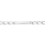 Gourmette maille cheval alternée Argent 925/1000 ROBBEZ MASSON