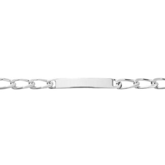 Gourmette maille cheval alternée Argent 925/1000 ROBBEZ MASSON