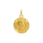 Médaille Vierge Or Jaune 750/1000 ROBBEZ MASSON