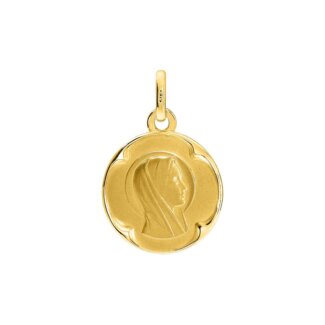 Médaille Vierge Or Jaune 750/1000 ROBBEZ MASSON