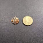 Pendentif médaille Vierge Or jaune 750/1000 ROBBEZ MASSON, taille