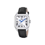 Montre Femme carrée LOTUS cuir noir et Acier inoxydable 18968/1