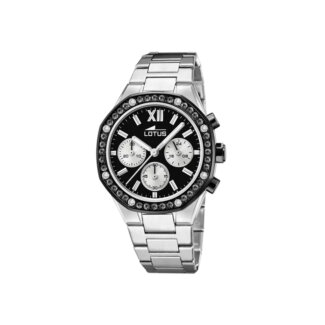 Montre Femme noire Acier inoxydable LOTUS 18872/4