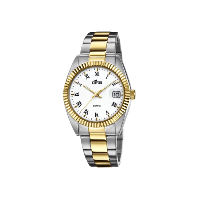 montre-homme-acier-inoxydable-bicolor-lotus-15197-1 Montre LOTUS Homme bicolore Acier inoxydable 15197/1