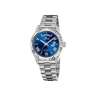 Montre Homme cadran bleu Acier inoxydable LOTUS 18854/2