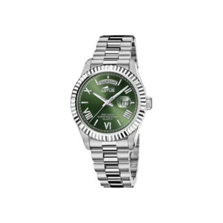 Montre cadran vert Homme Acier inoxydable LOTUS 18854/3
