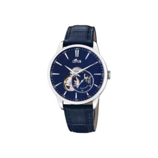 Montre LOTUS cuir bleu Homme automatique 18536/3
