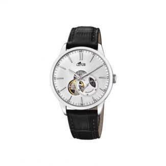 Montre LOTUS cuir noir Homme automatique 18536/1