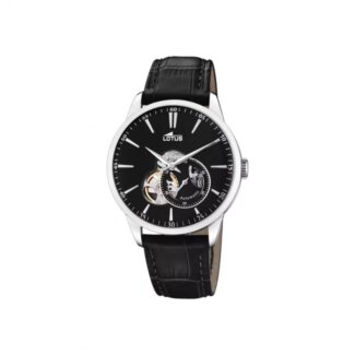 Montre cuir LOTUS Homme automatique noire 18536/4