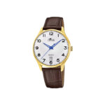 Montre Homme cuir marron et Acier inoxydable LOTUS 18403/E