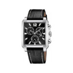 Montre carrée Homme LOTUS cuir noir 18851/4