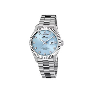Montre Homme Acier inoxydable cadran bleu LOTUS 18854/9
