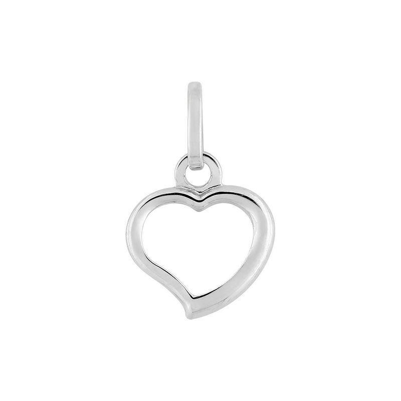 pendentif-coeur-femme-or-blanc-750-robbez-masson-2816G Pendentif Femme Cœur Or blanc 750/1000 ROBBEZ MASSON