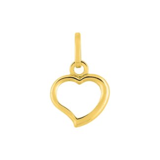 Pendentif Femme Cœur Or jaune 750/1000 ROBBEZ MASSON