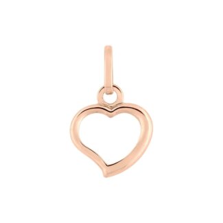 Pendentif Femme Cœur Or rose 750/1000 ROBBEZ MASSON