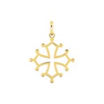 Pendentif Croix Occitane Or jaune 750/1000 ROBBEZ MASSON