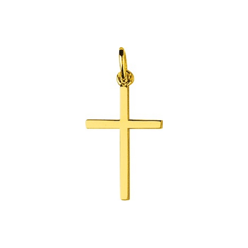 pendentif-croix-or-jaune-750-robbez-masson-7409-2 Pendentif Croix Or jaune 750/1000 ROBBEZ MASSON