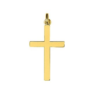 Pendentif Croix Or jaune 750/1000 ROBBEZ MASSON