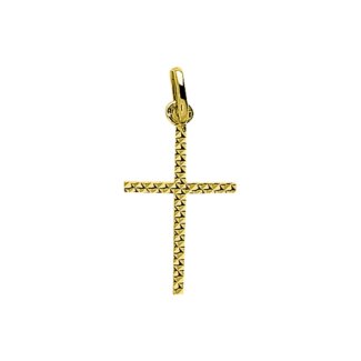 Pendentif Croix Or jaune 750/1000 ROBBEZ MASSON