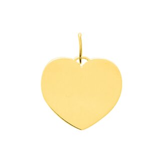 Pendentif Femme Cœur Or jaune 750/1000 ROBBEZ MASSON