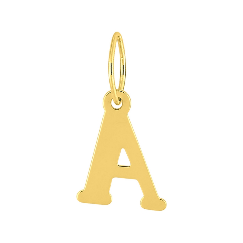 Pendentif lettre A OR jaune 750/1000 ROBBEZ MASSON