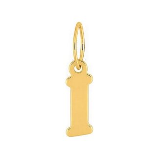Pendentif lettre I, OR jaune 750/1000 ROBBEZ MASSON