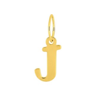 Pendentif lettre J, OR jaune 750/1000 ROBBEZ MASSON